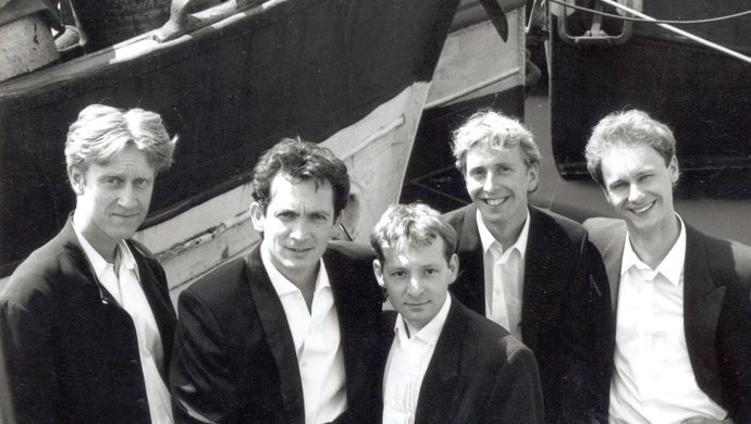 Calefax  in 1985 (foto Philip Mechanicus)