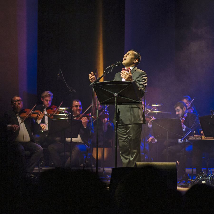 Amsterdams Andalusisch Orkest en Youssef Jrifi (foto Meesterwerk)