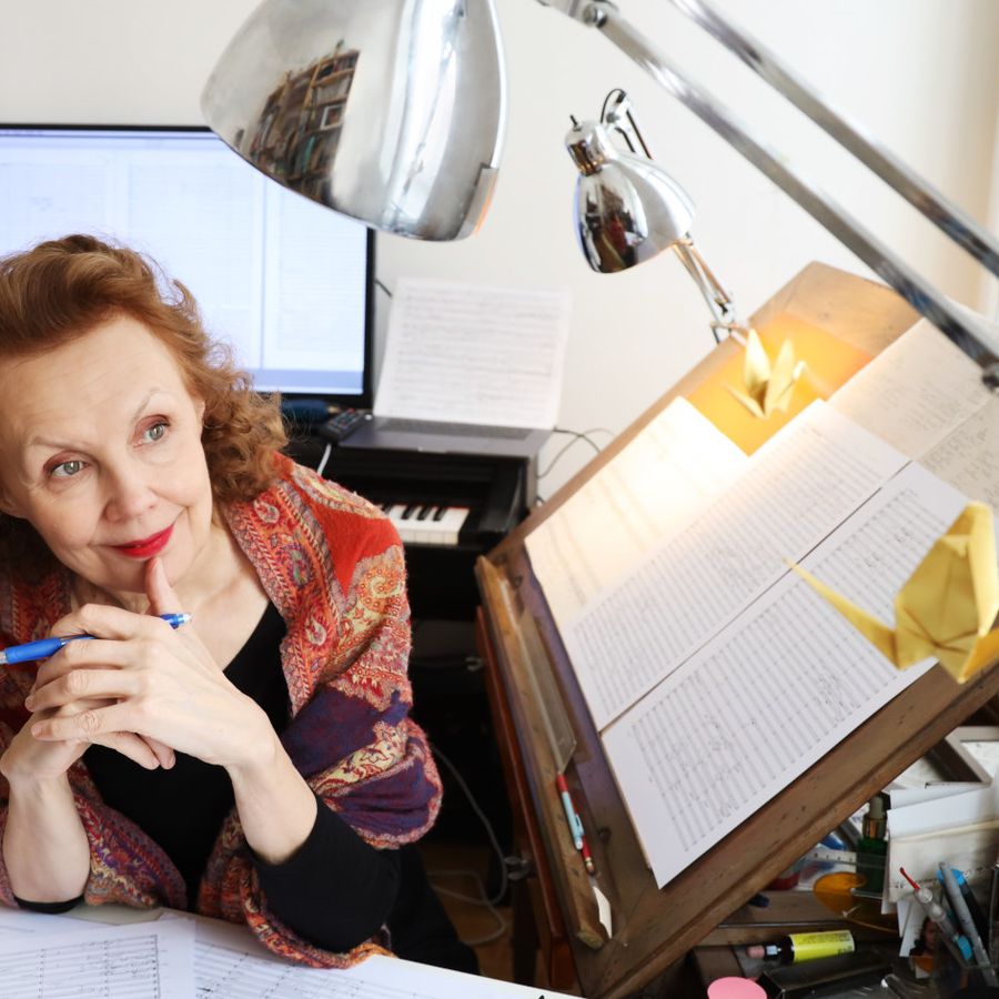 Kaija Saariaho (photo Maarit Kytöharju)