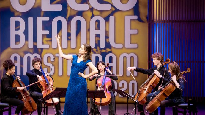 Cello Biënnale Quintet (foto Foppe Schut)