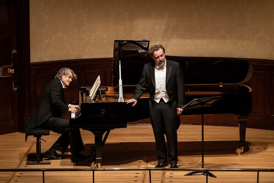 Christian Gerhaher and Gerold Huber (foto Clive Barda)
