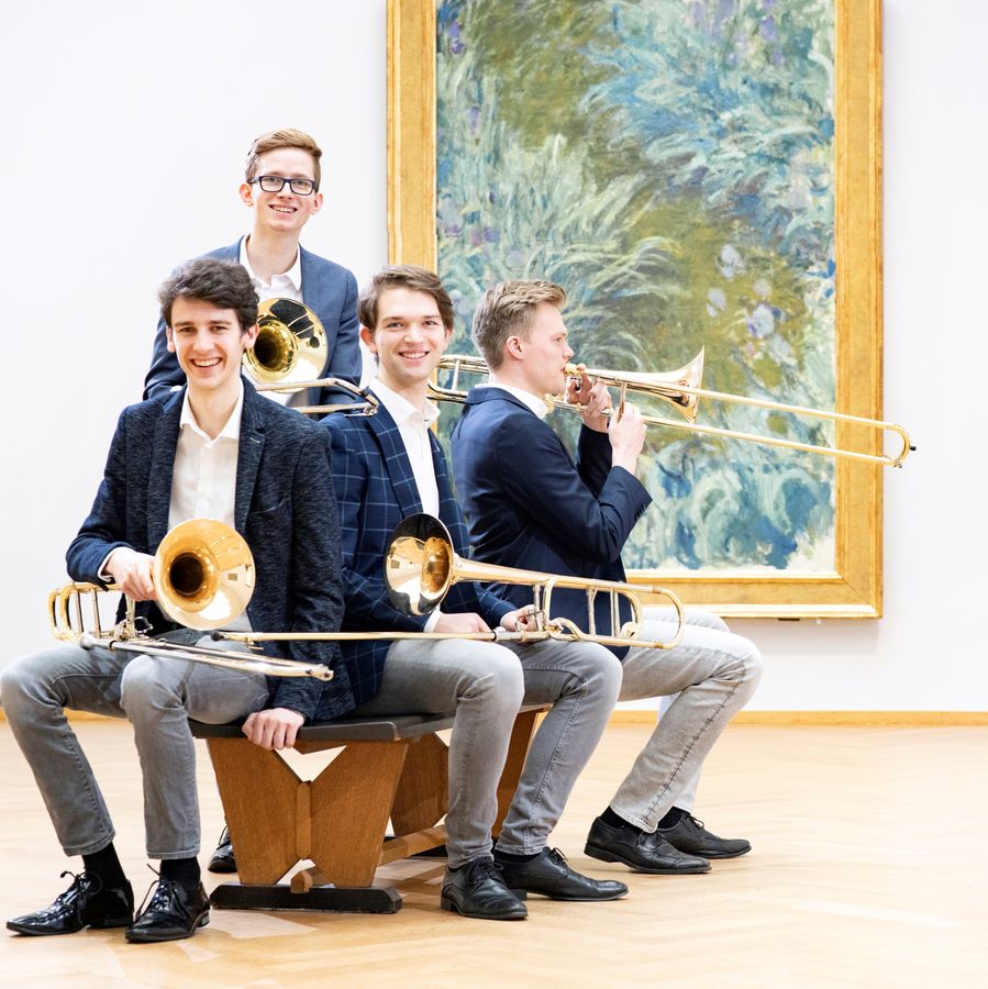 Nymphéas Trombone Quartet (foto Foppe Schut)