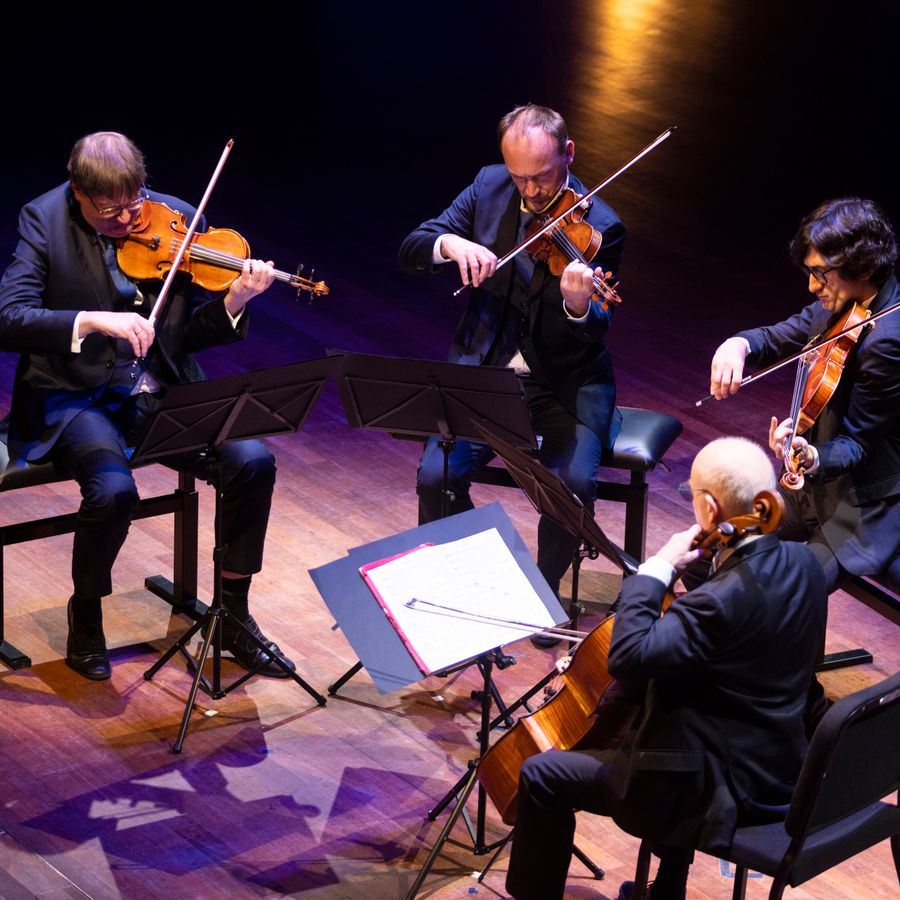 Quatuor Danel (foto Juri Hiensch - Strijkkwartet Biennale) 