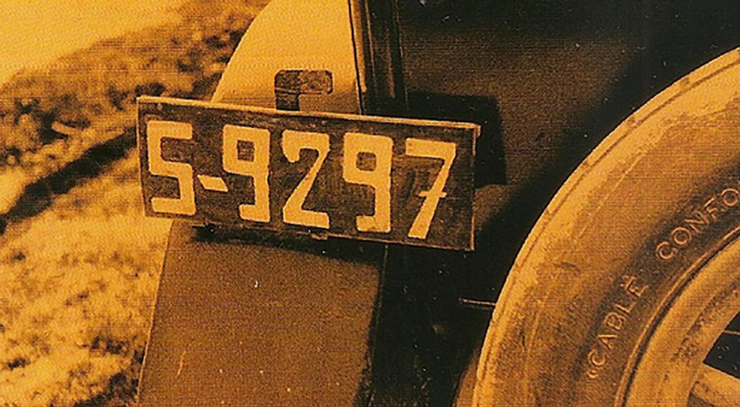 O táxi n.º 9297 (1927) cover