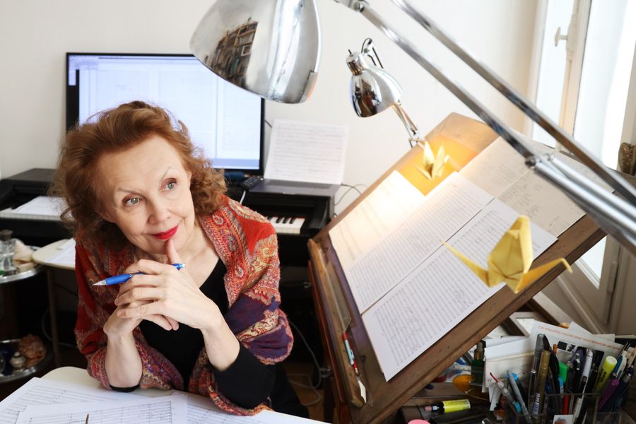 Kaija Saariaho (foto Maarit Kytöharju)