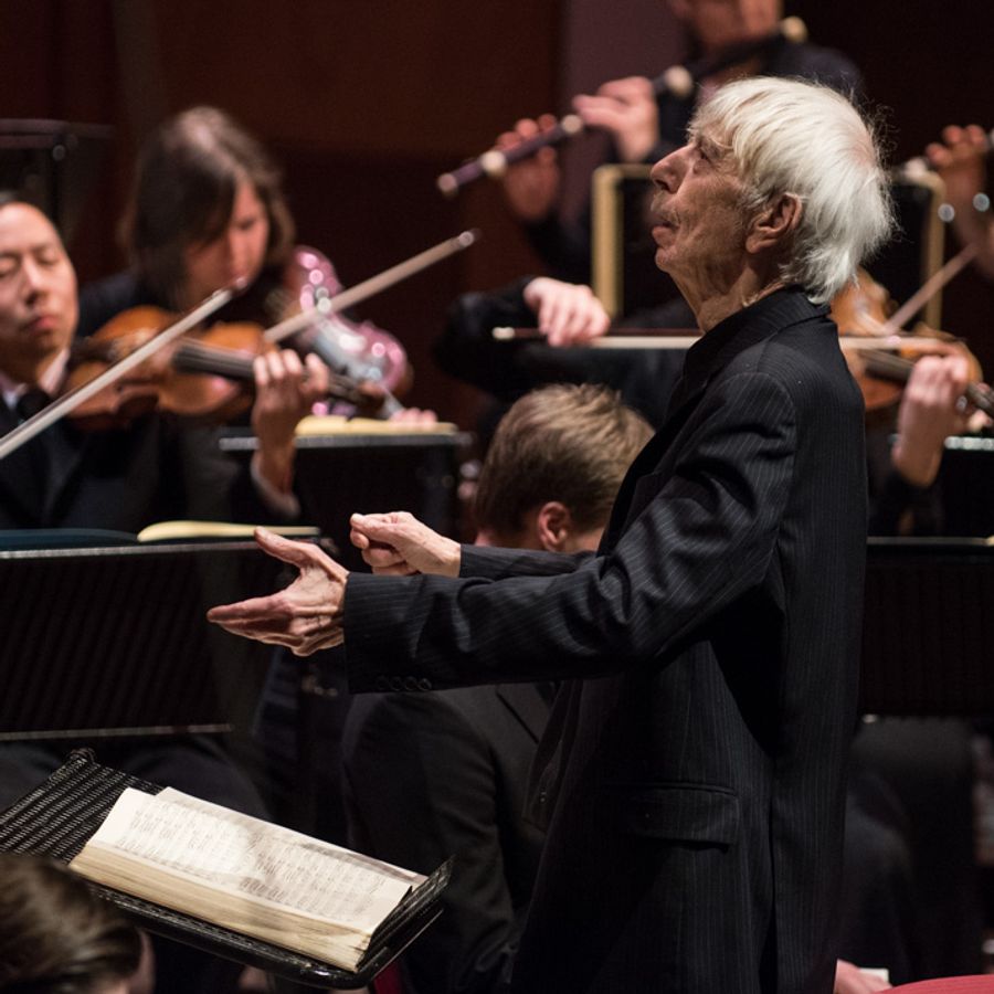 Reinbert de Leeuw (foto Anna Kooij)