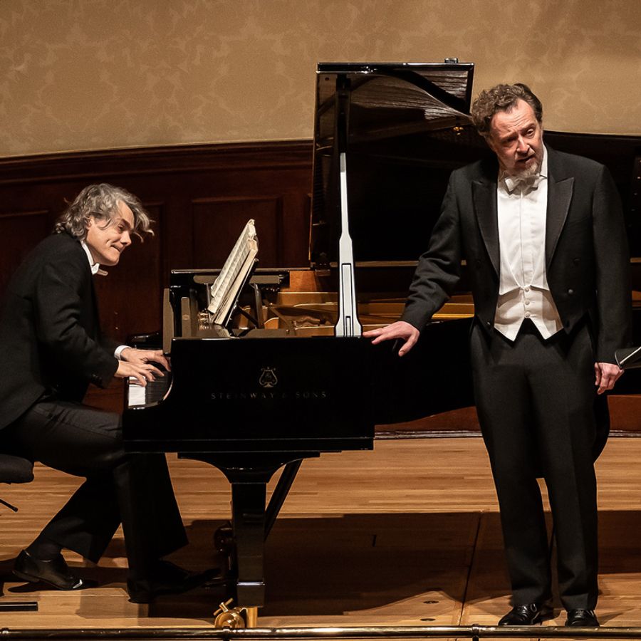 Christian Gerhaher and Gerold Huber (foto Clive Barda)