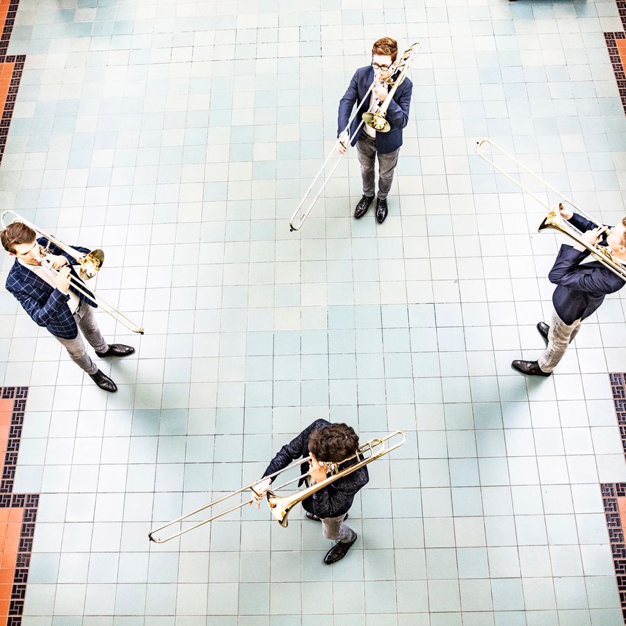 Nymphéas Trombone Quartet (foto Foppe Schut)
