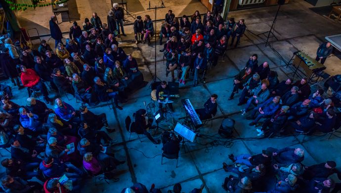 Ensemble Klang - Evironment van Adriaansz (Foto Rob Hogeslag)