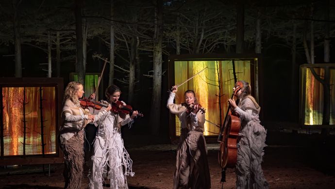 Ragazze Quartet - Memories of Trees (foto Nichon Glerum)