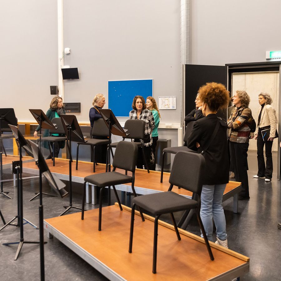 Backstage (foto Marieke Wijntjes)