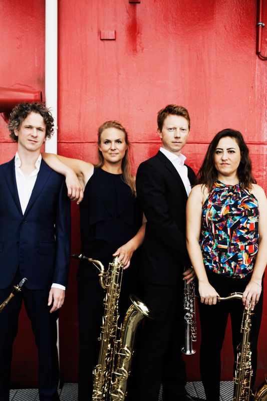 Berlage Saxophone Quartet (foto Sarah Wijzenbeek)
