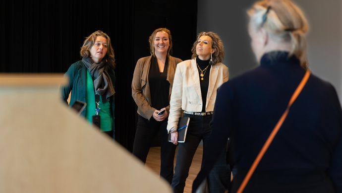 Backstage (photo Marieke Wijntjes)