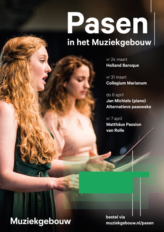 Pasen in het Muziekgebouw 2023