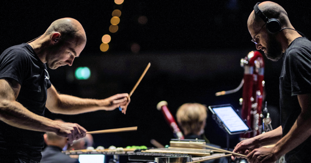 Drumming & Strumming — HIIIT in Muziekgebouw aan 't IJ, Amsterdam
