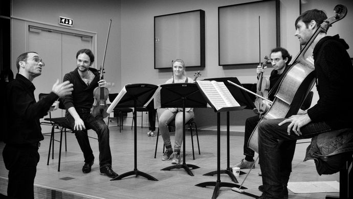 Aristos Kwartet met Mark Steinberg