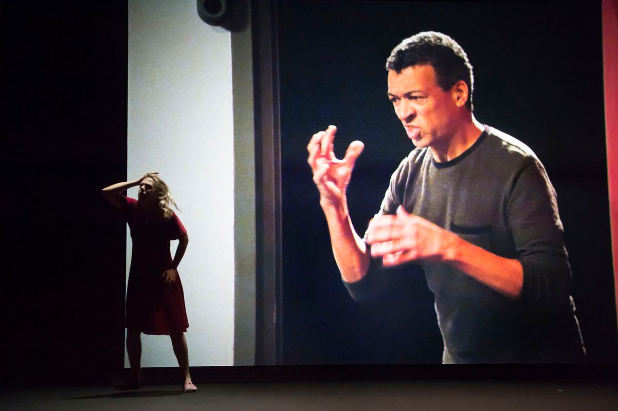 Miah Persson + Roderick Williams in Blank Out (foto Priska Ketterer)