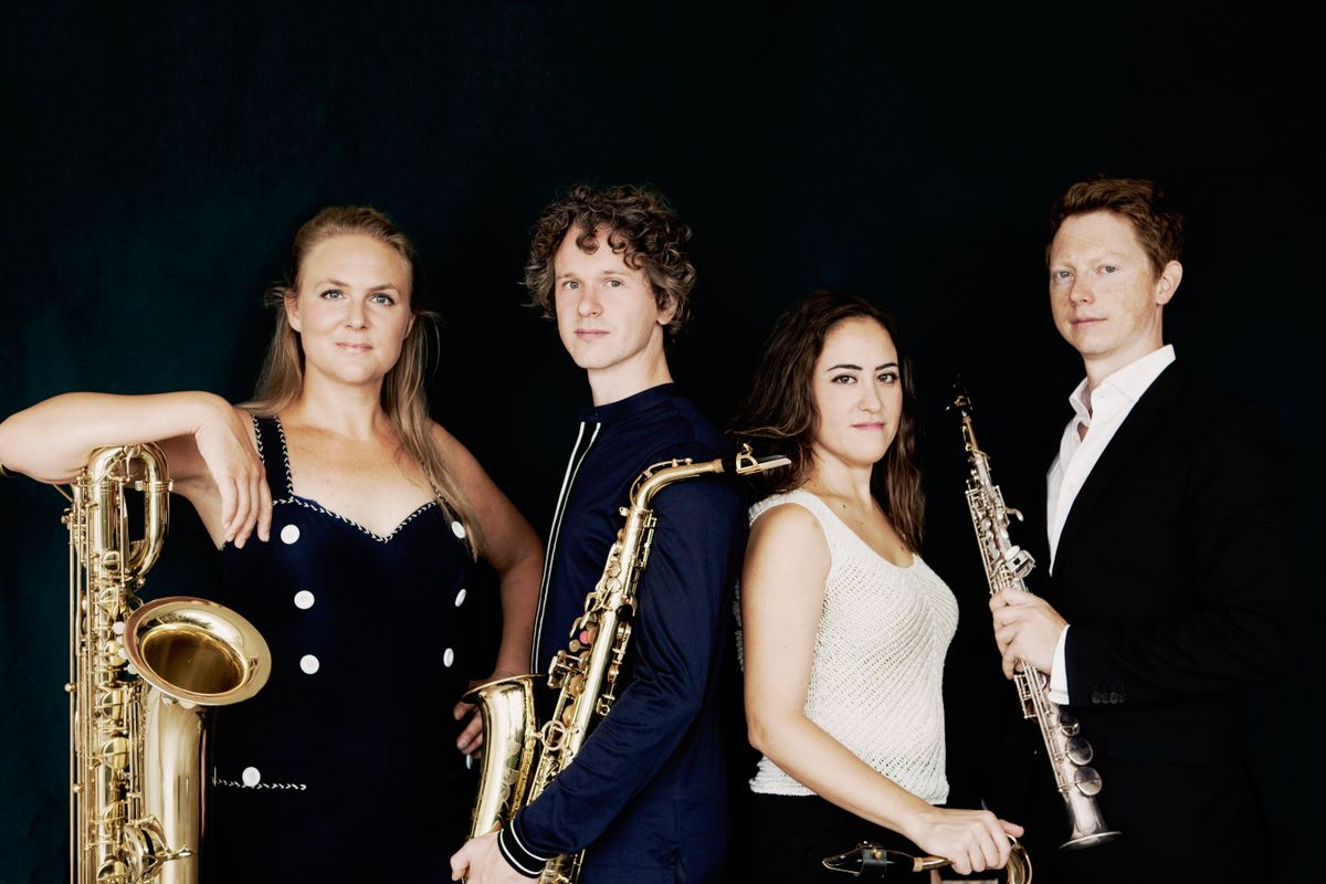 Berlage Saxophone Quartet (foto Sarah Wijzenbeek)