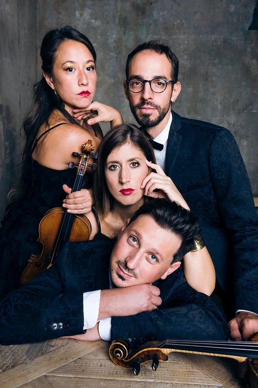 Quartetto Indaco (foto Lucia Ottolinin)
