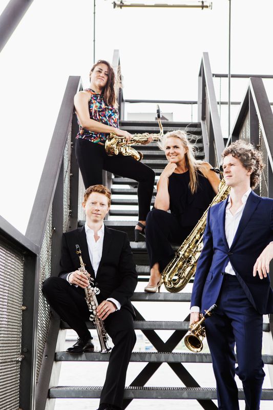 Berlage Saxophone Quartet (foto Sarah Wijzenbeek)