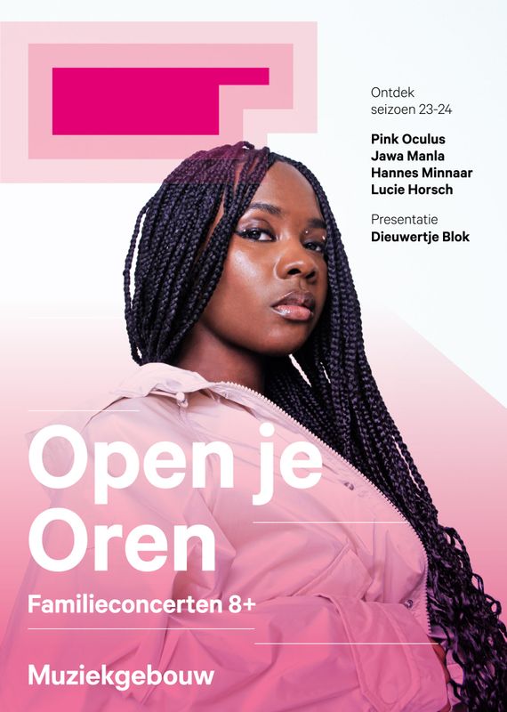 Open je Oren met Pink Oculus (8+) 