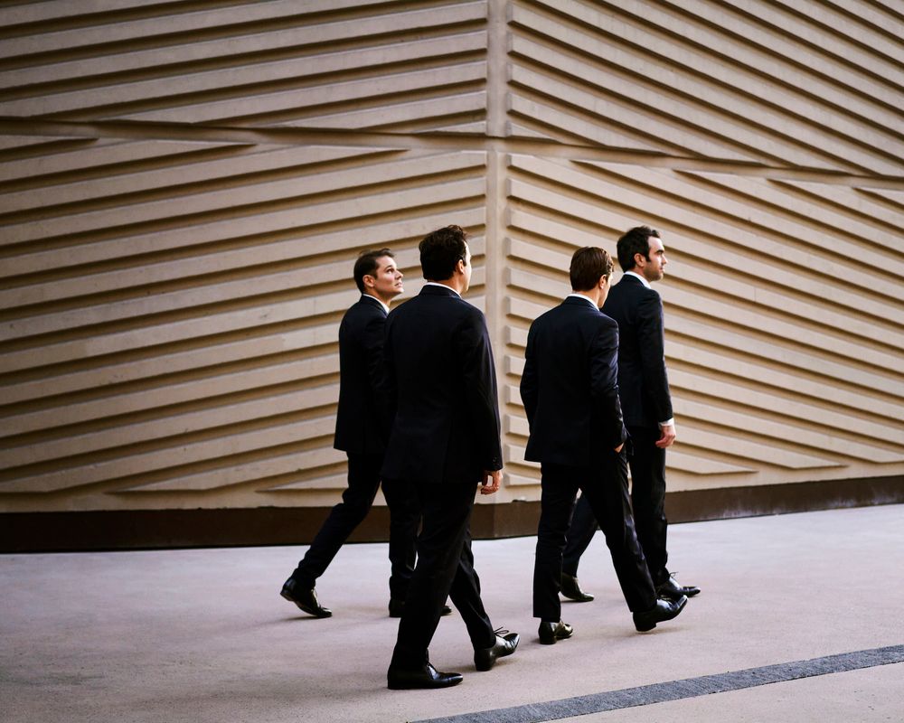 Quatuor Modigliani © Stéphanie Lacombe
