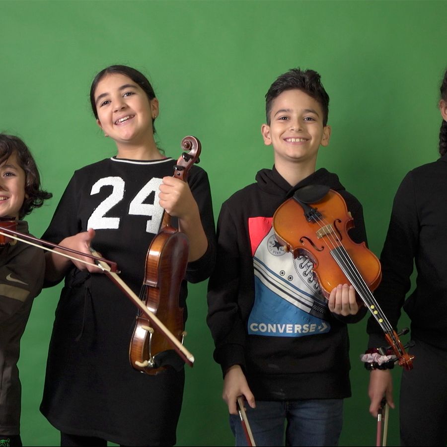 Leerorkest KLO Kwartet (foto Maria Smeets)