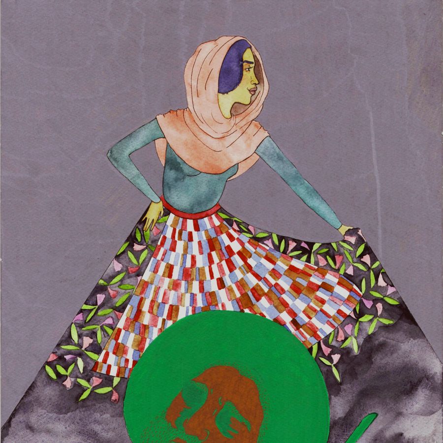 Klezmer & co (schilderij Romy Schäfer)