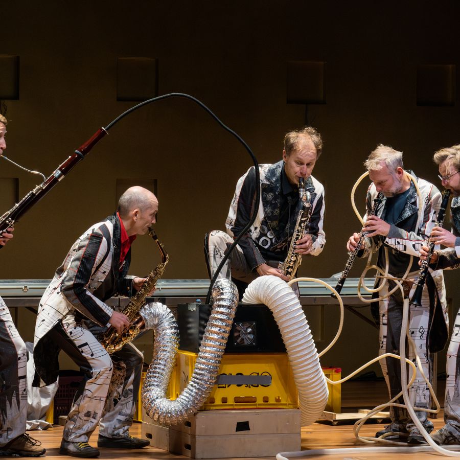 Calefax - de Muziekfabriek (foto Claudia Hans) 