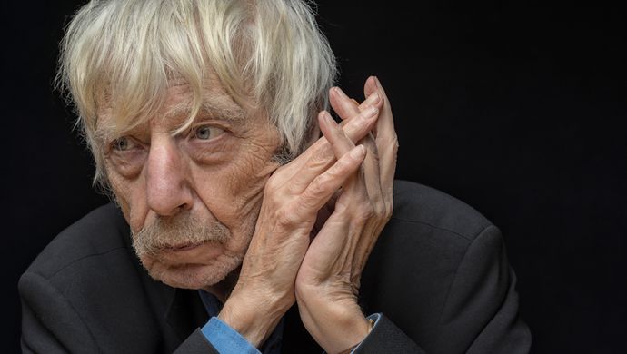 Reinbert de Leeuw (foto Marco Borggreve)