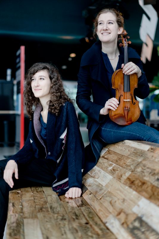 Maria en Nathalia Milstein (foto: Marco Borggreve)