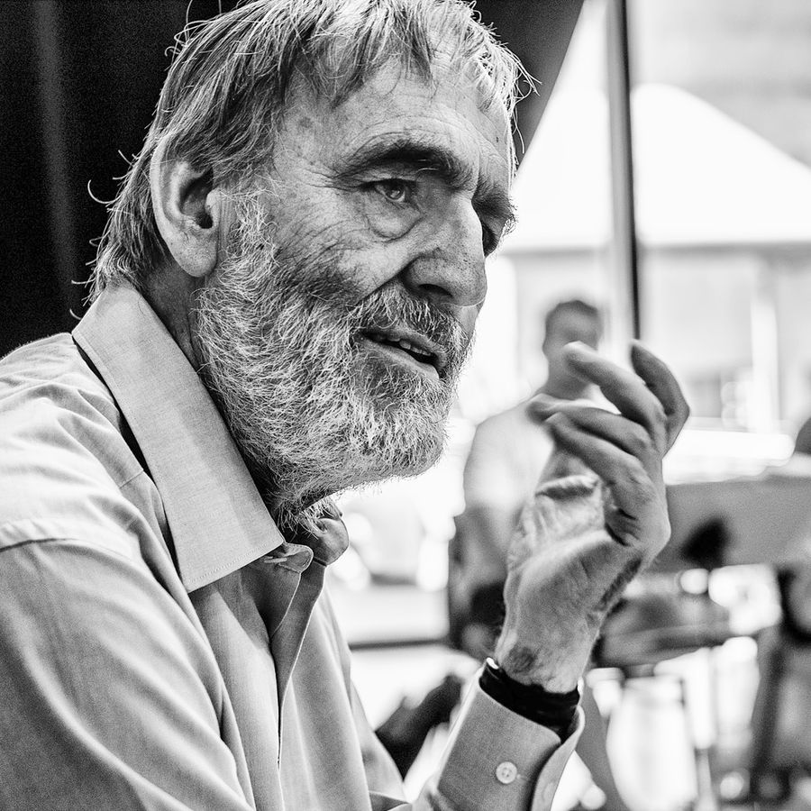 Helmut Lachenmann (foto Emilio Pomarico)