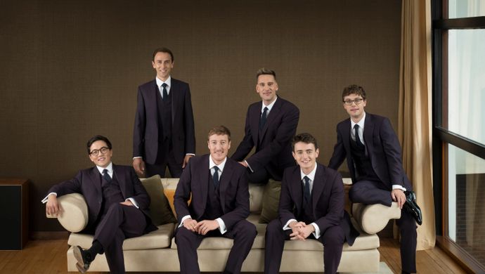 The King's Singers (foto Rebecca Reid)