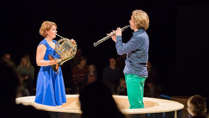 Wervelwind Ensemble speelt Zwier