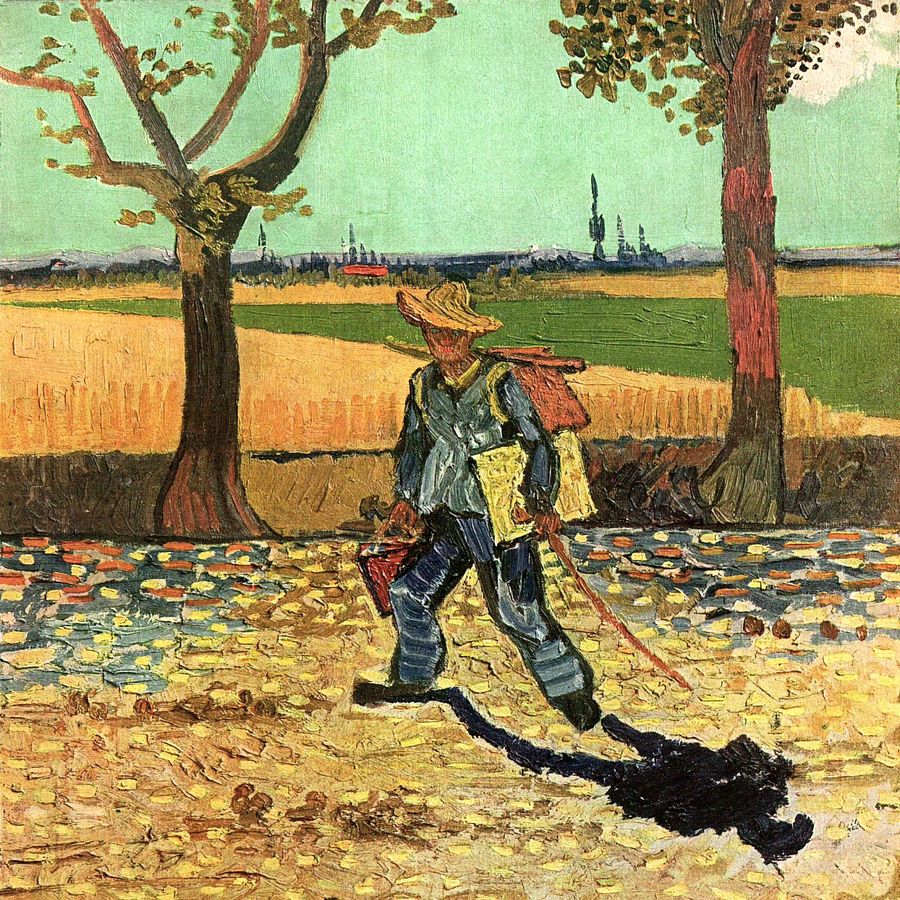 Vincent van Gogh - Weg naar Tarascon