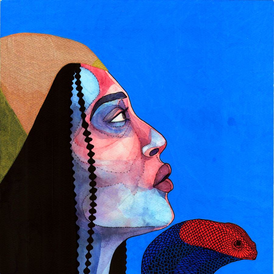 De IJ-Salon Koningin Tanja (schilderij: Romy Schäfer)