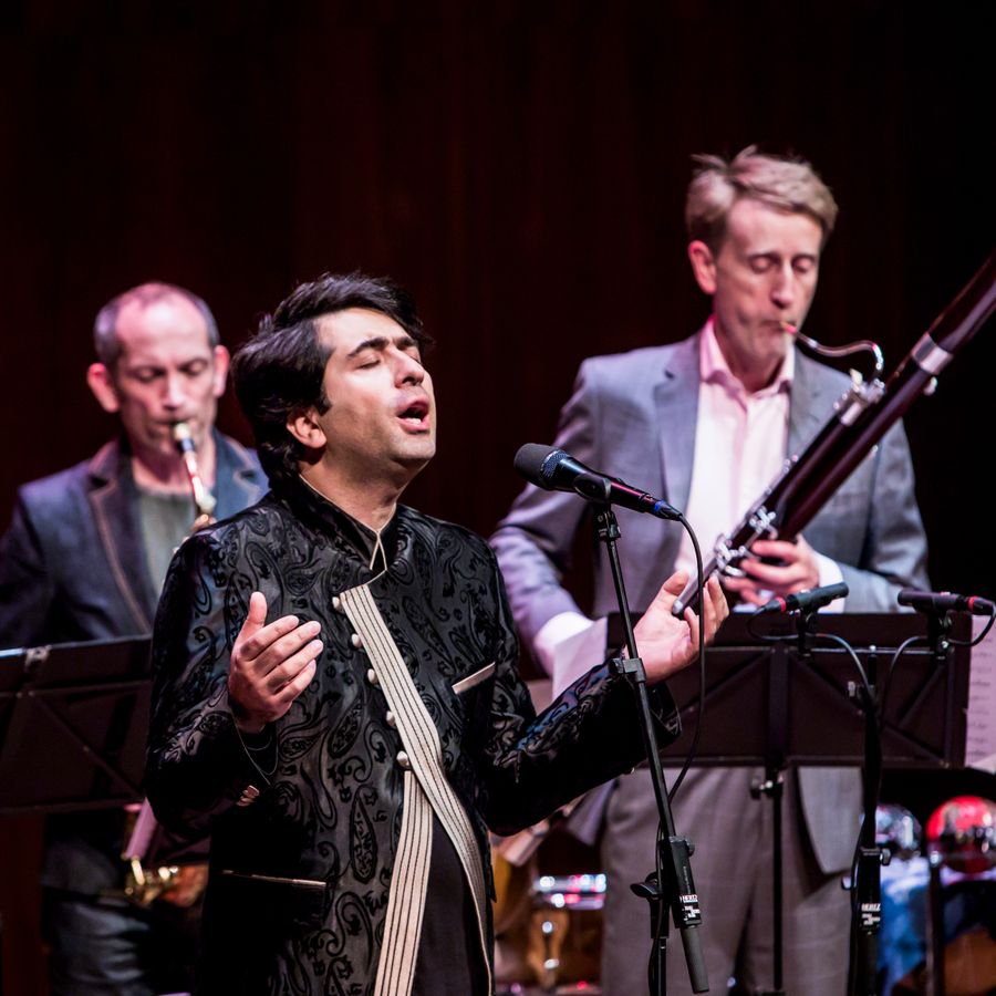 Calefax + Mohammad Motamedi (foto Eric van Nieuwland)