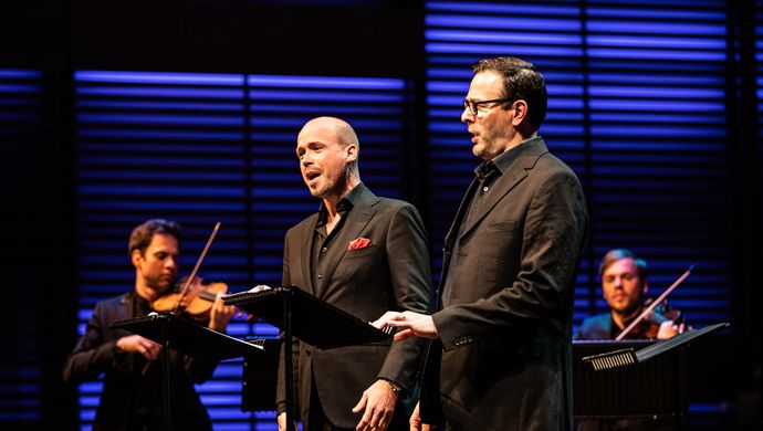 Maarten Engeltjes, Andreas Scholl en PRJCT Amsterdam (foto Melle Meivogel) 