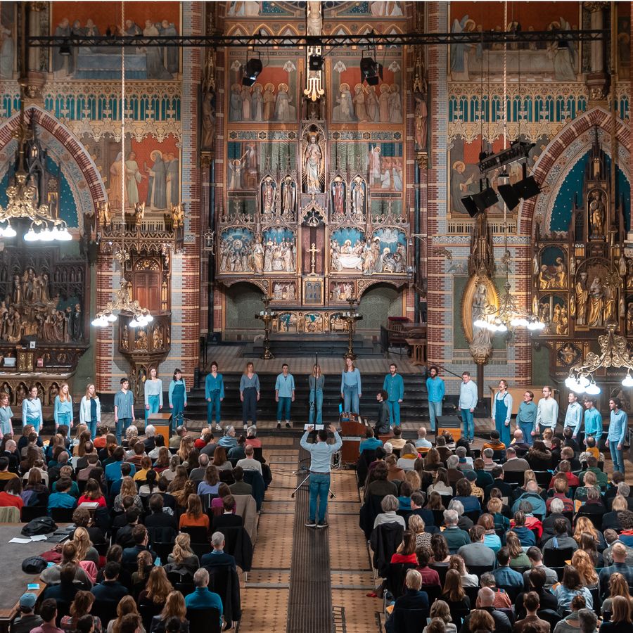 Nederlands Studenten Kamerkoor (foto Quinn Broers)