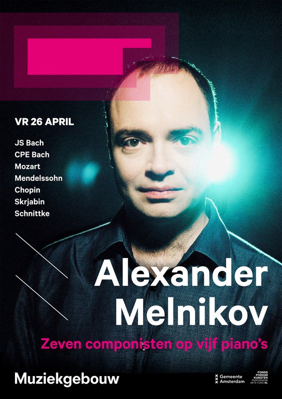 The man with the many pianos — Alexander Melnikov | Muziekgebouw