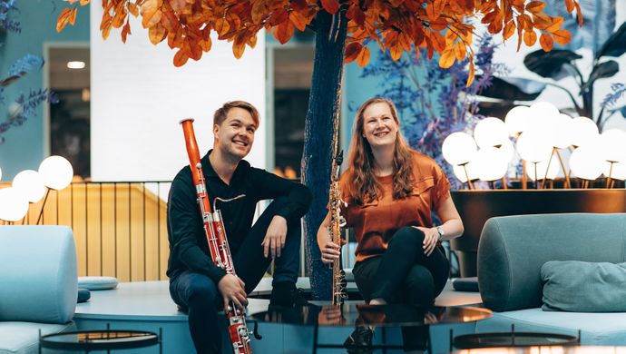 Dulfer & Witteveen (foto Rachel Ecclestone)