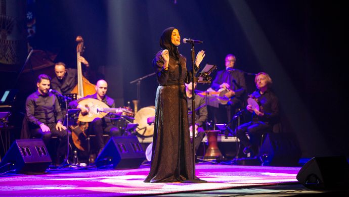 Fatiha + Amsterdams Andalusisch Orkest (foto Meesterwerk)