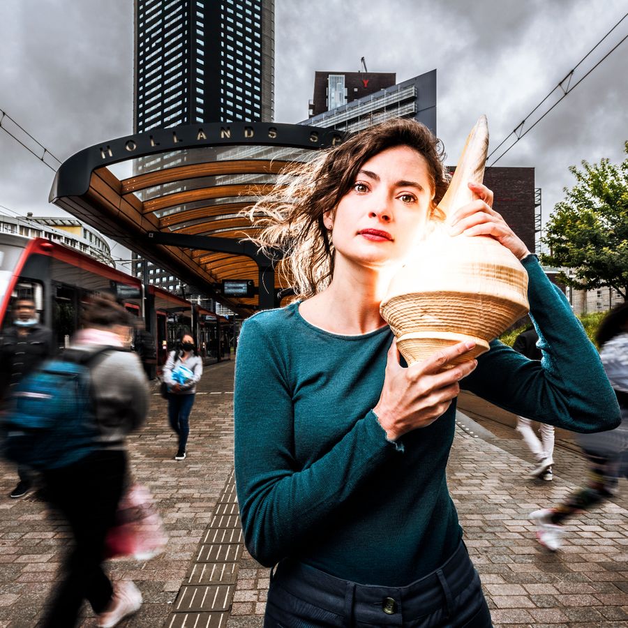 Slagwerk Den Haag - En nu stil (foto Henry Faber)