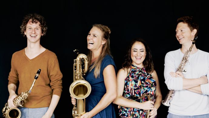 Berlage Saxophone Quartet (foto Sarah Wijzenbeek)