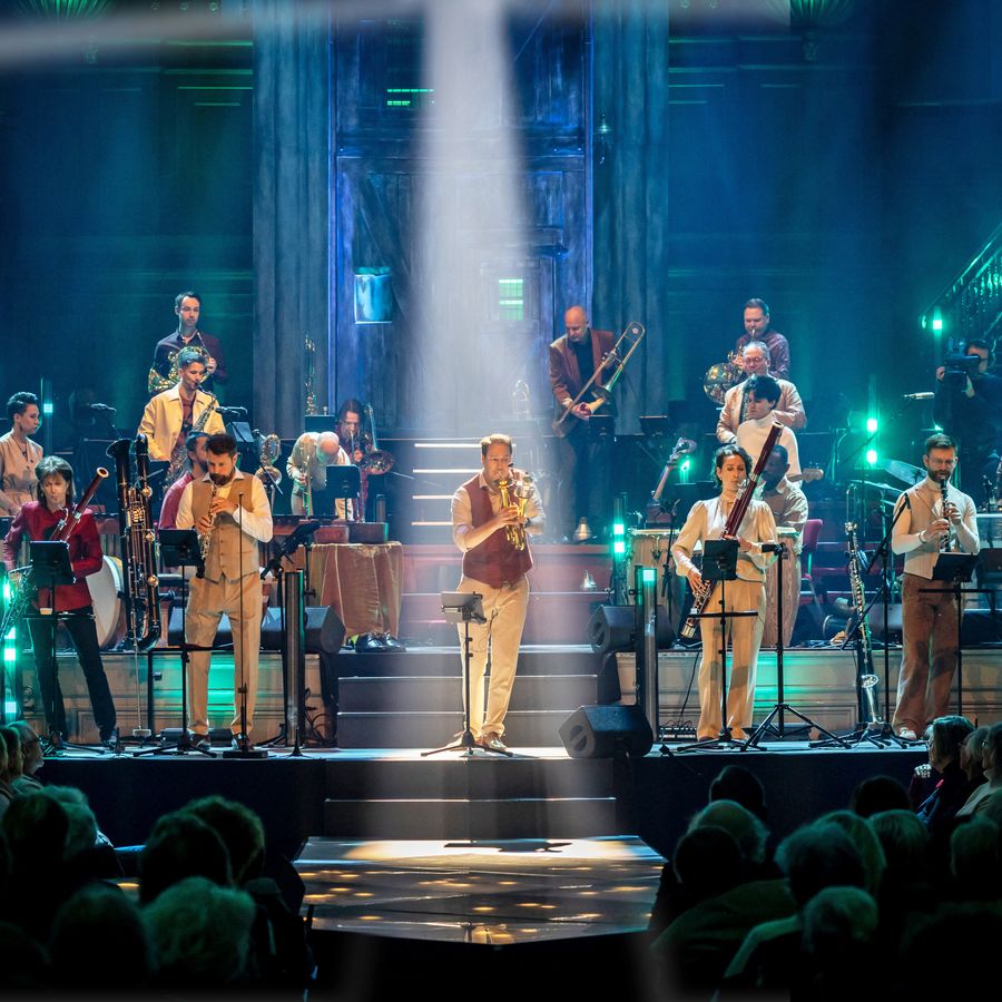 Nederlands blazers Ensemble (foto Peter Lodder)