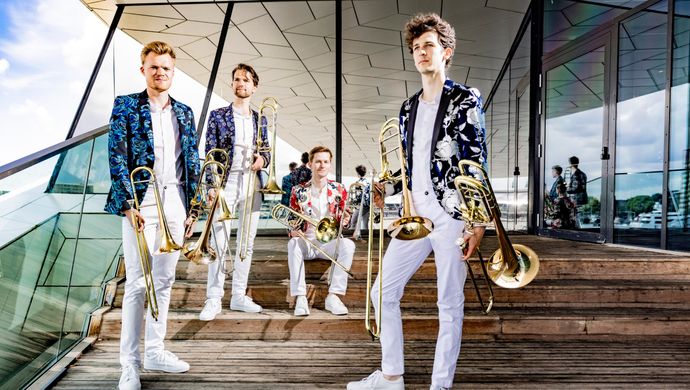 Nympheas Trombone Quartet ©Foppe Schut