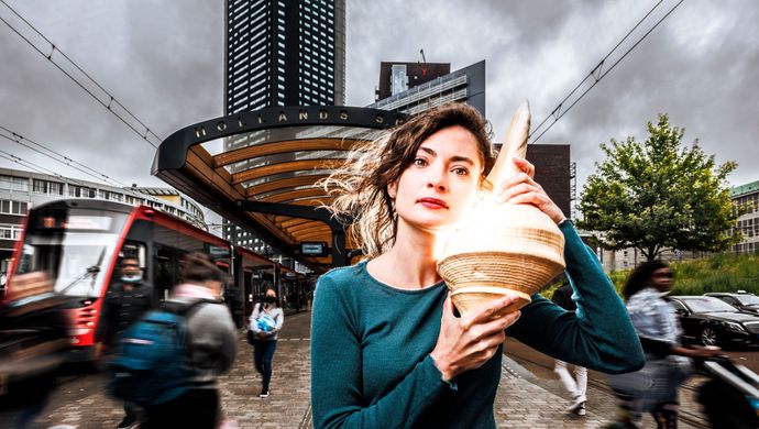 Slagwerk Den Haag - En nu stil (foto Henry Faber)