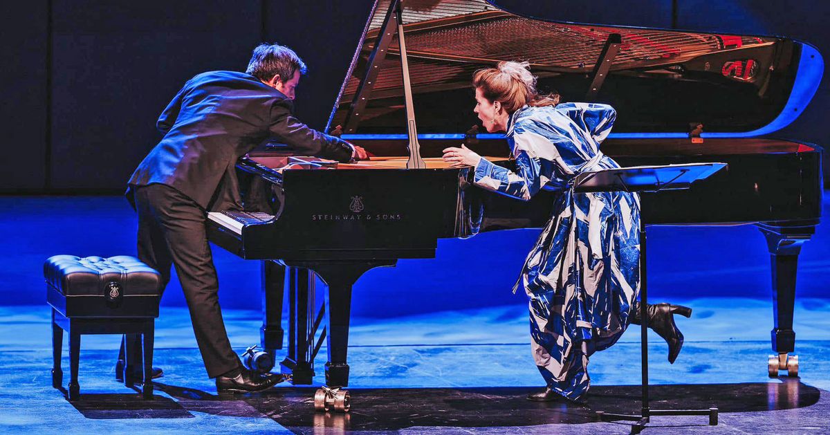 Liederen van de hemel en aarde — Barbara Hannigan + Bertrand Chamayou