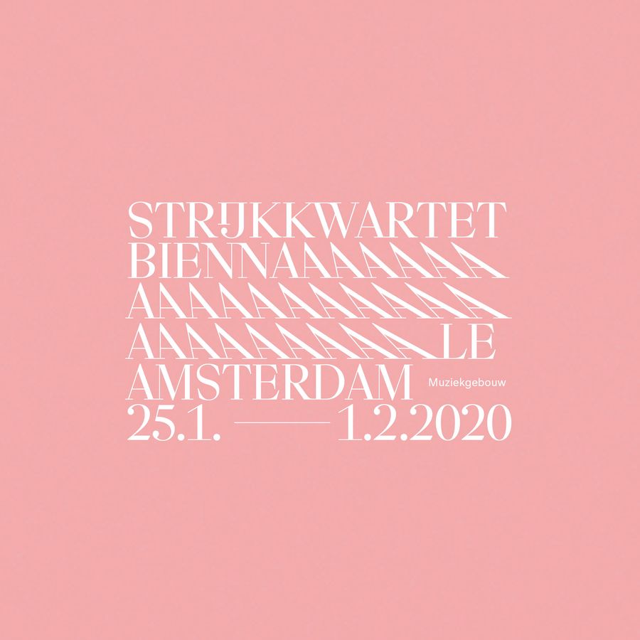Strijkkwartet Biënnale Amsterdam Dagkaart