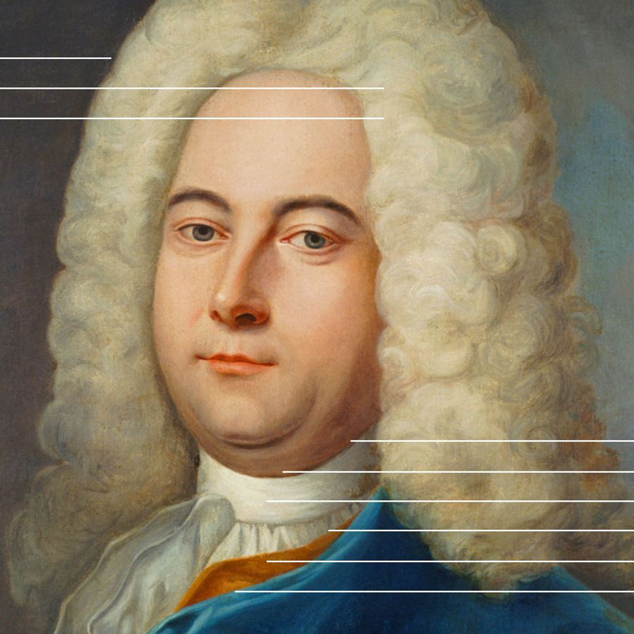 Georg Friedrich Händel (door Balthasar Denner, 1752)